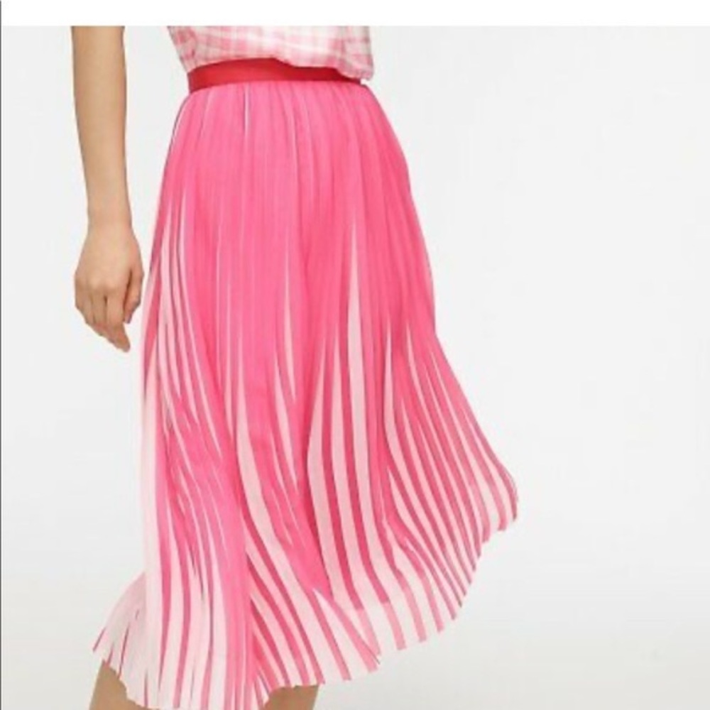 J Crew Hot Pink MIDI Skirt 💖💖